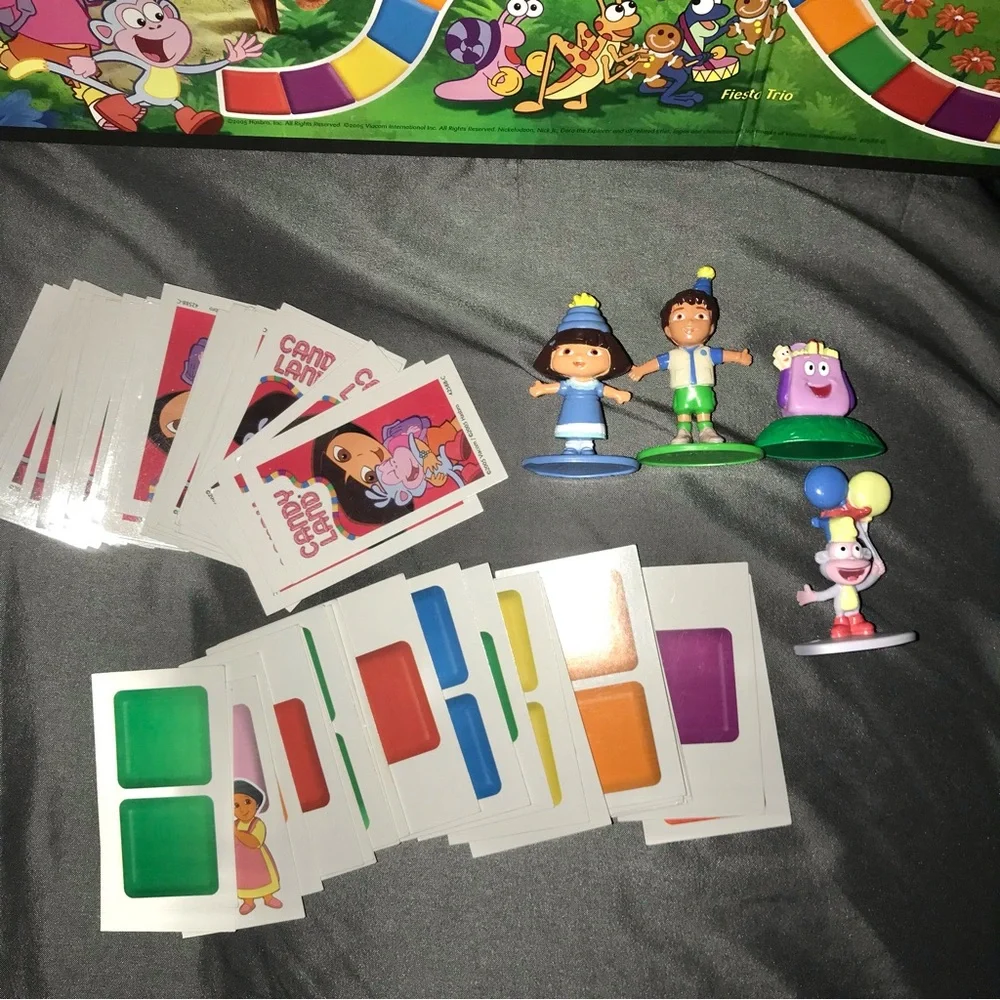 Dora the explorer candy land complete milton Bradley 2005 nick jr board game